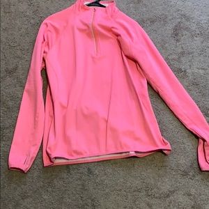 Pink workout shirt